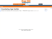 Tablet Screenshot of free-hdwallpapers.com